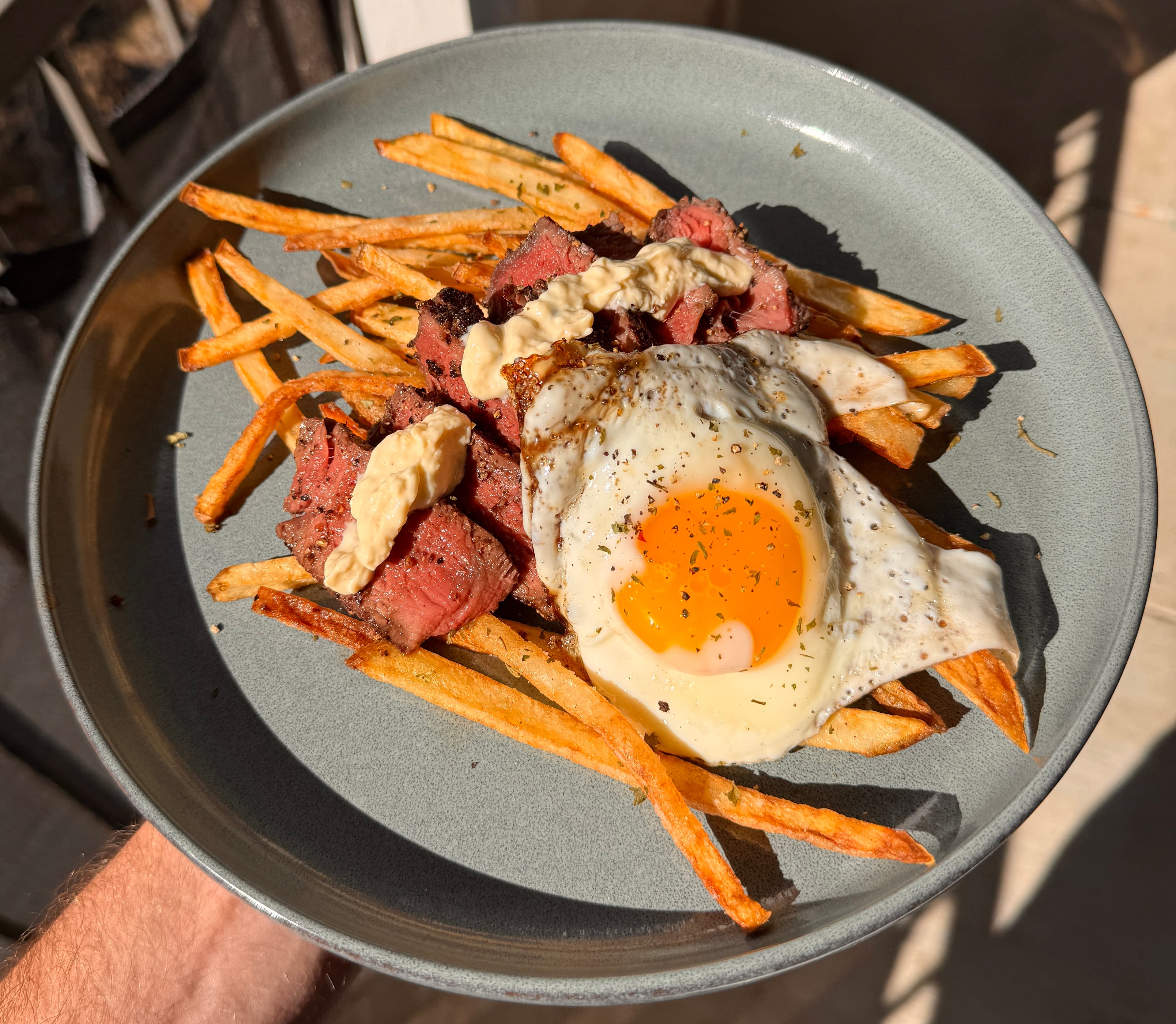 Steak Frites with Filet Mignon